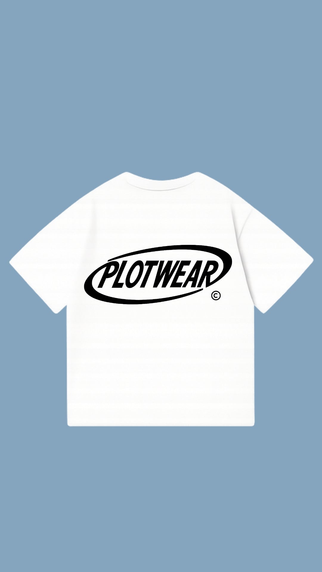PLOTWEAR oversized shirt - White