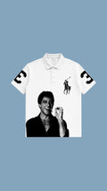 TONY MONTANA polo shirt - White