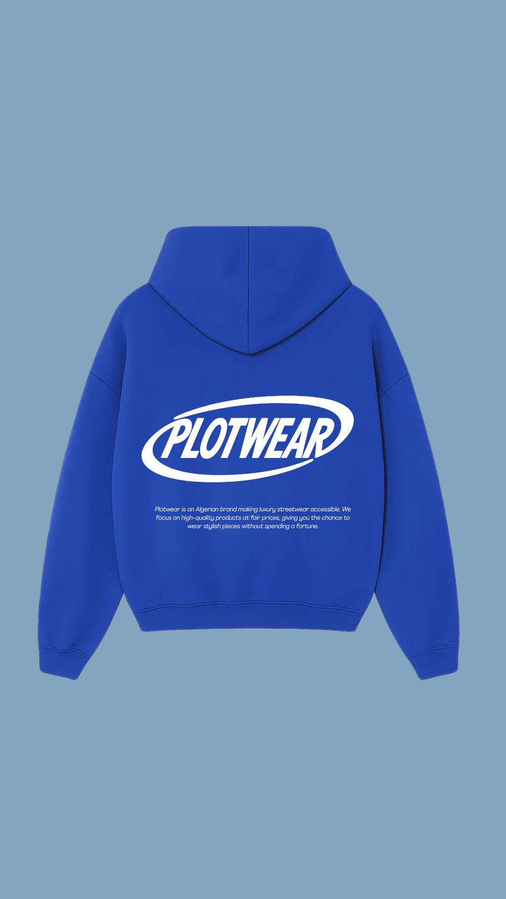 PLOTWEAR hoodie - Blue