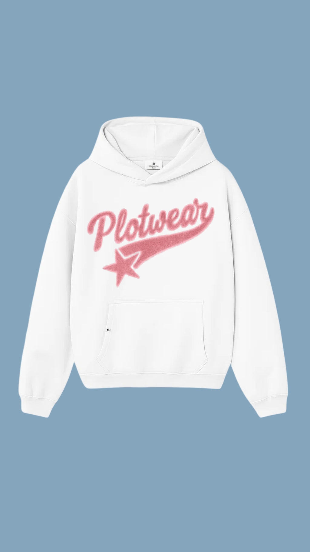 PINK STAR PLOTWEAR hoodie