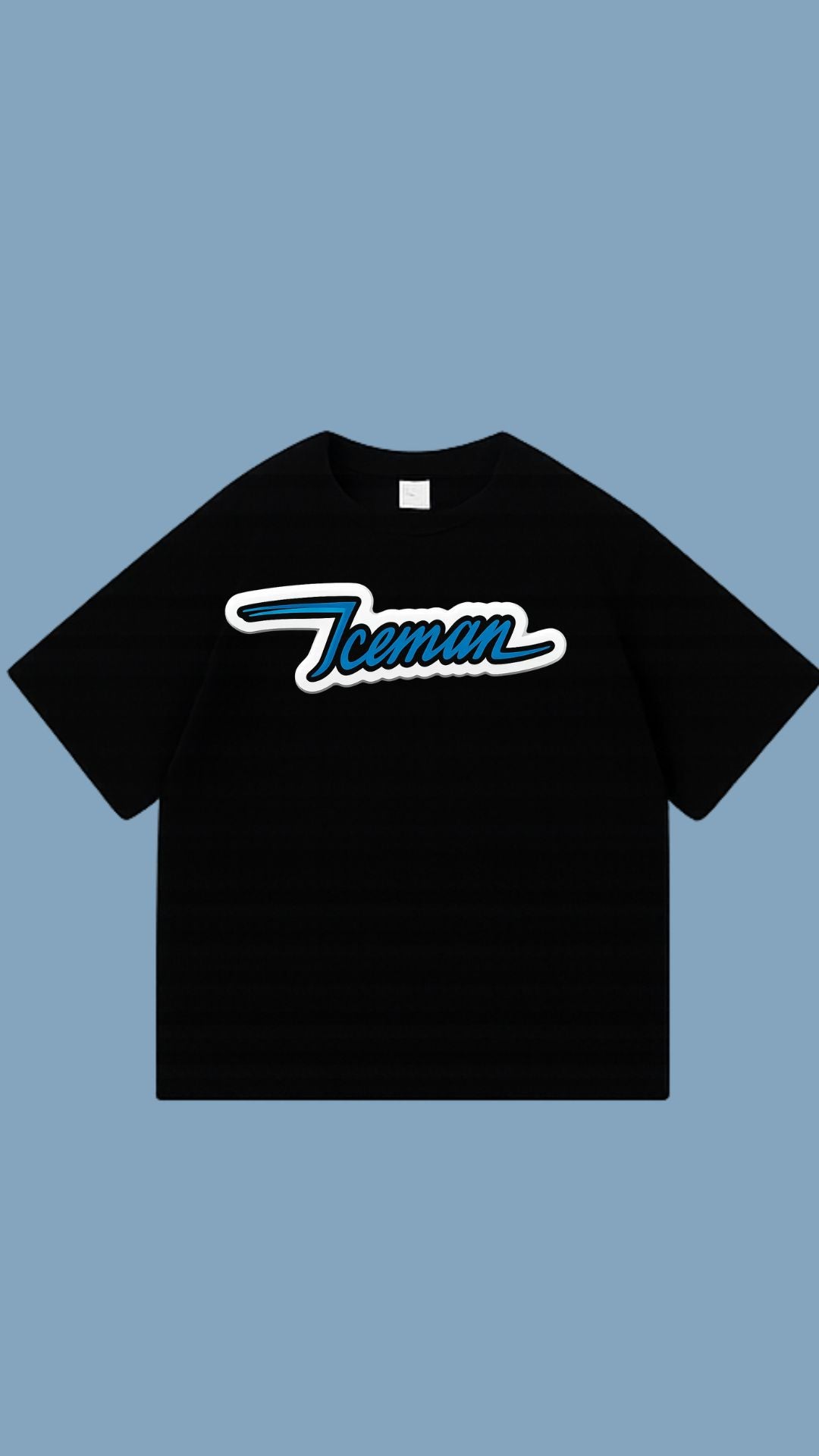 ICEMAN 2 oversized shirt - Black