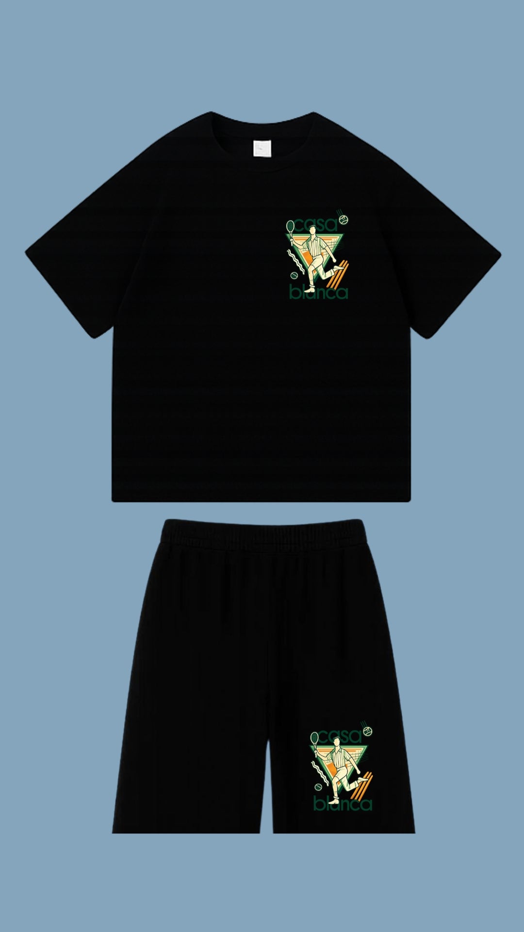 CASA BLANCA SUMMER set - Black