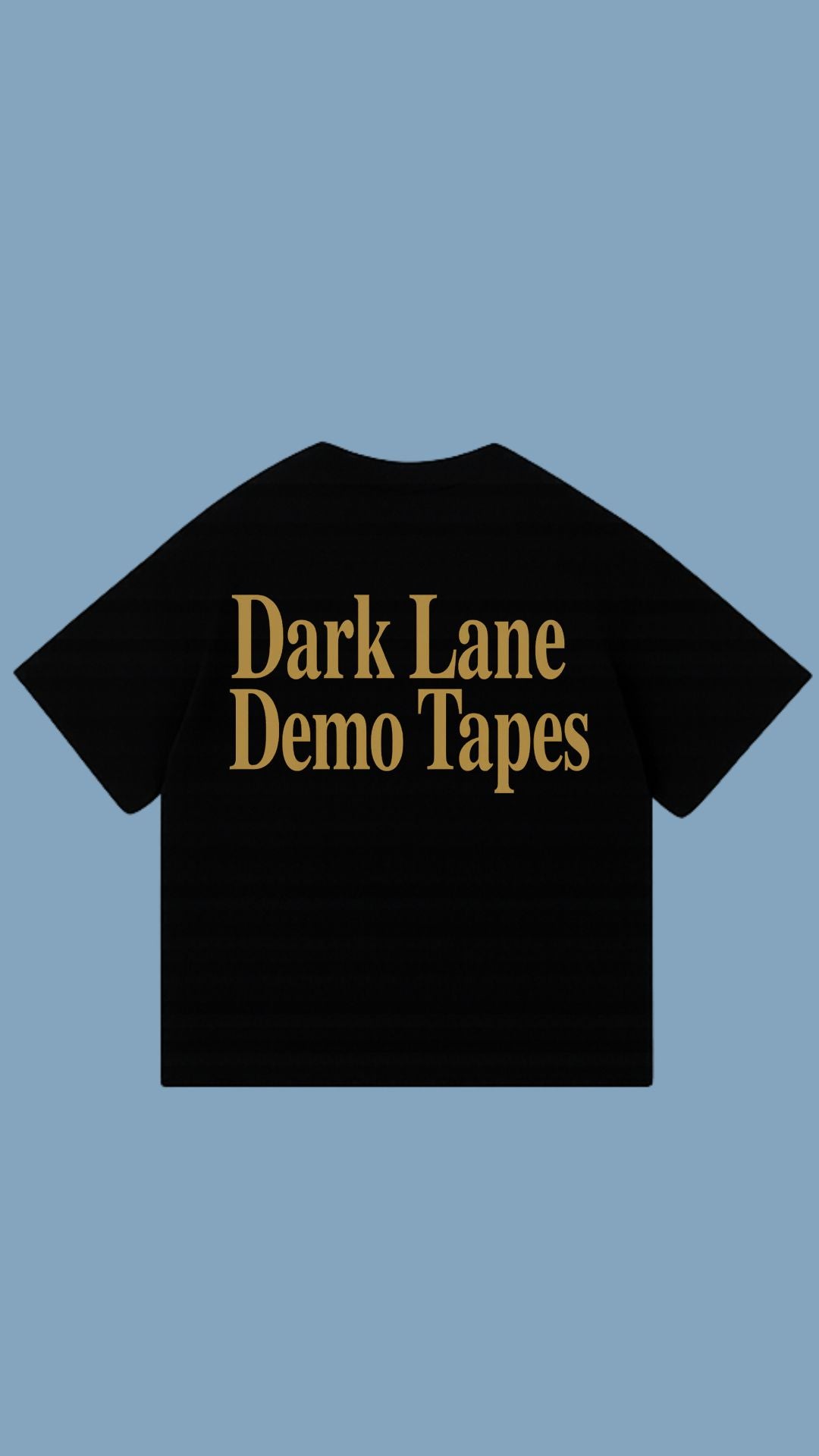 DARK LANE DEMO TAPES oversized shirt - Black