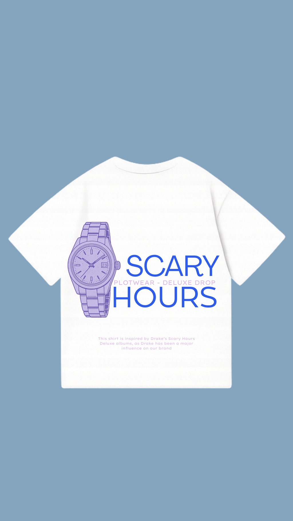 SCARY HOURS oversized shirt