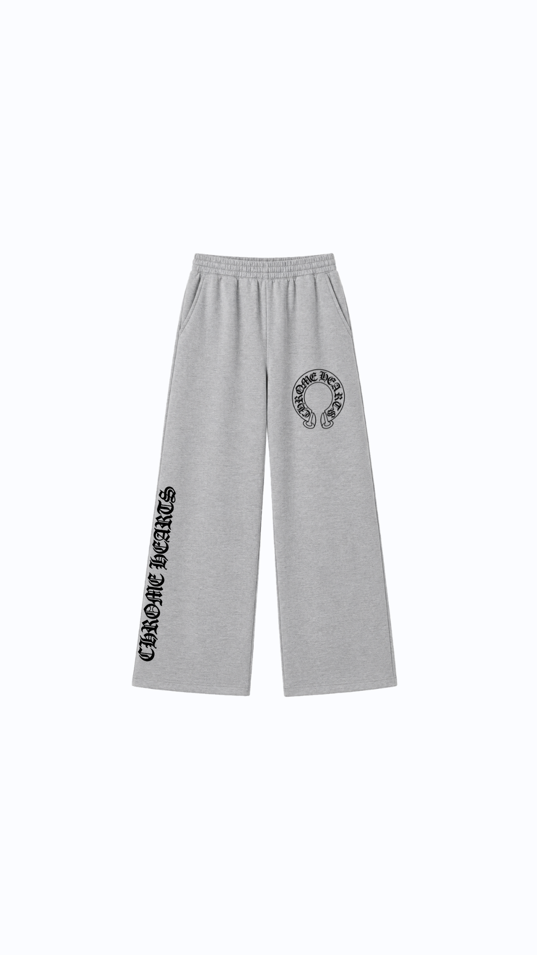 CHROME HEARTS joggers - Grey