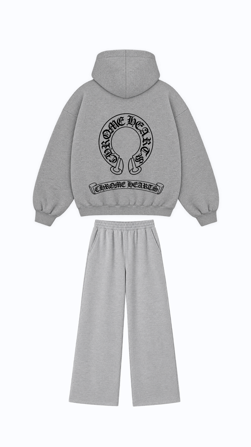 CHROME HEARTS tracksuit - Grey