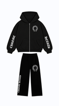 CHROME HEARTS tracksuit - Black