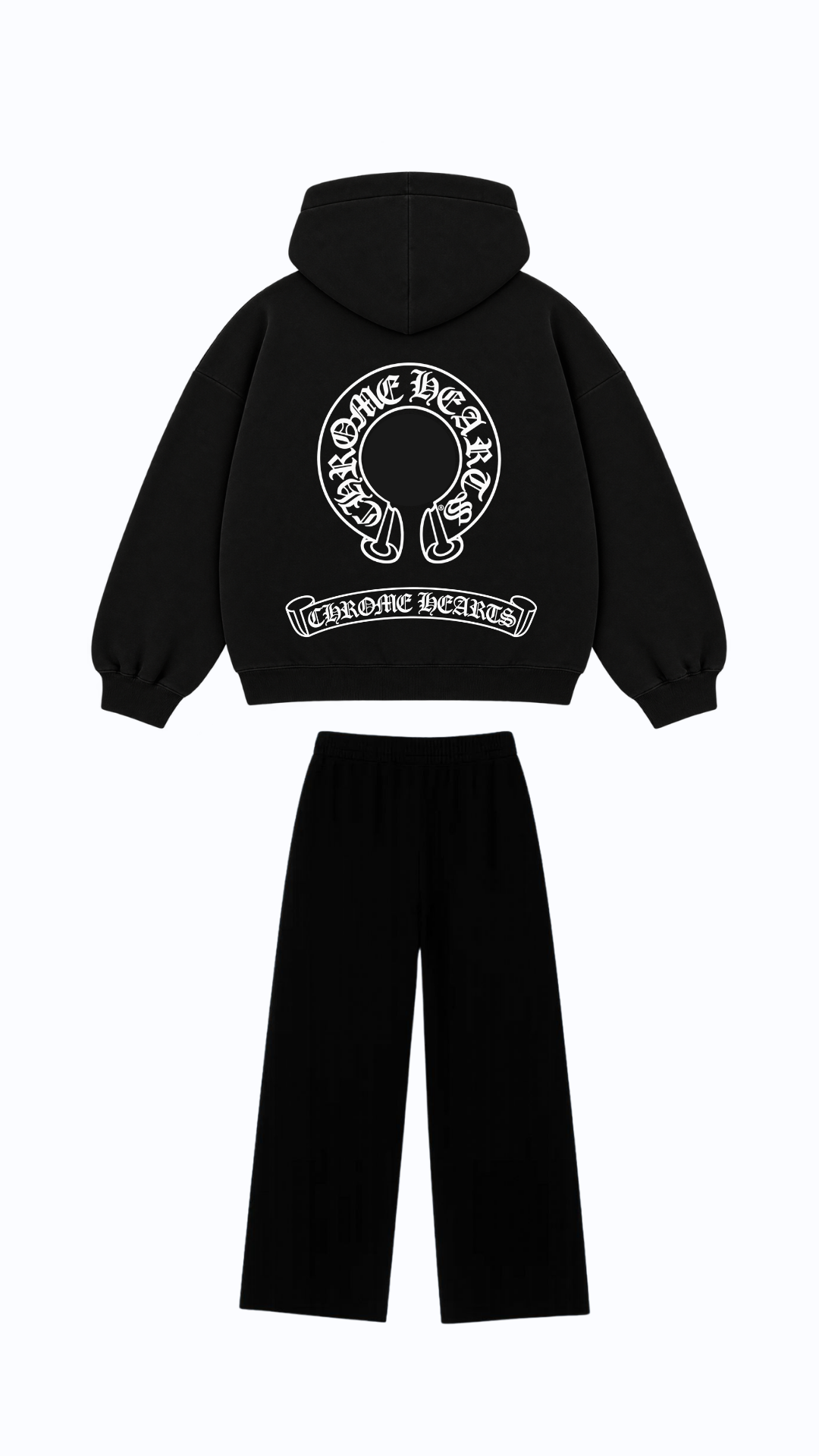 CHROME HEARTS tracksuit - Black