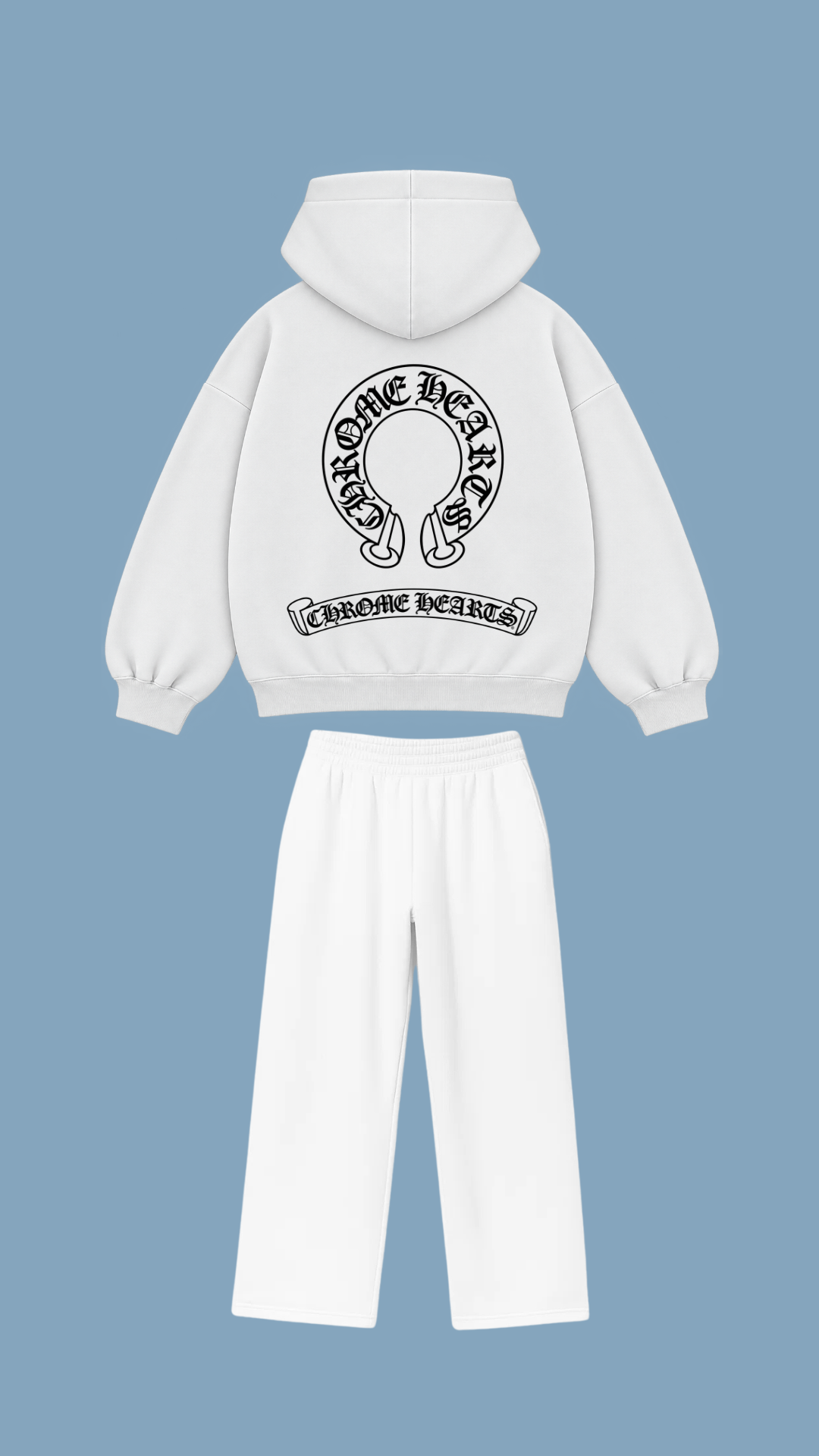 CHROME HEARTS tracksuit - White