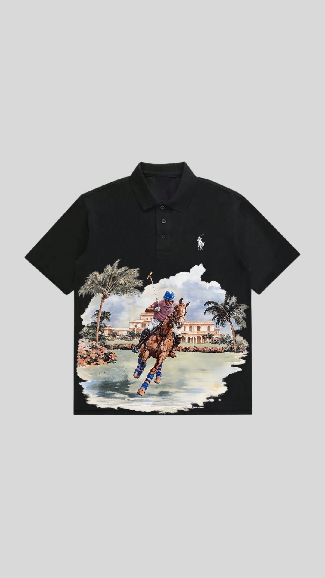 POLO RIVIERA polo shirt - Black