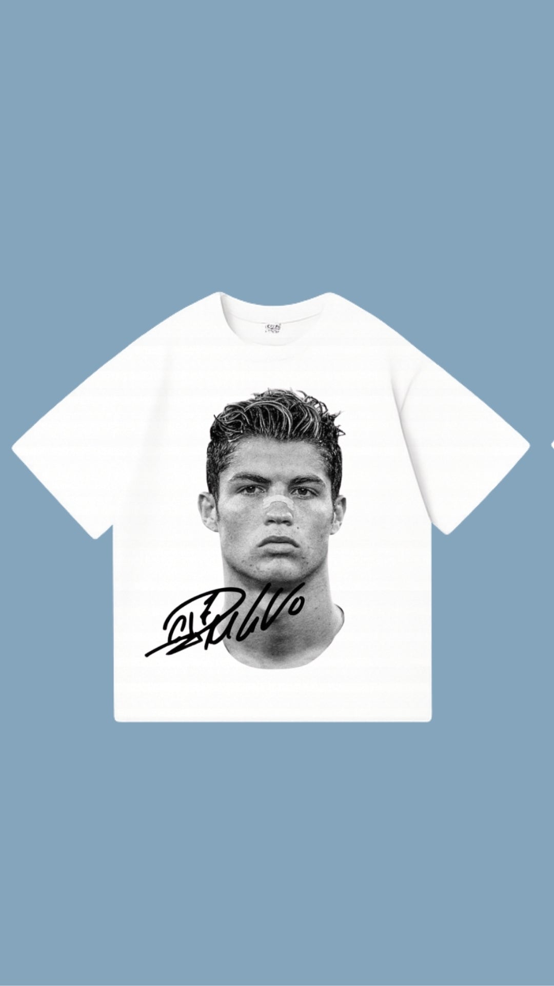 CR7 oversized shirt - White