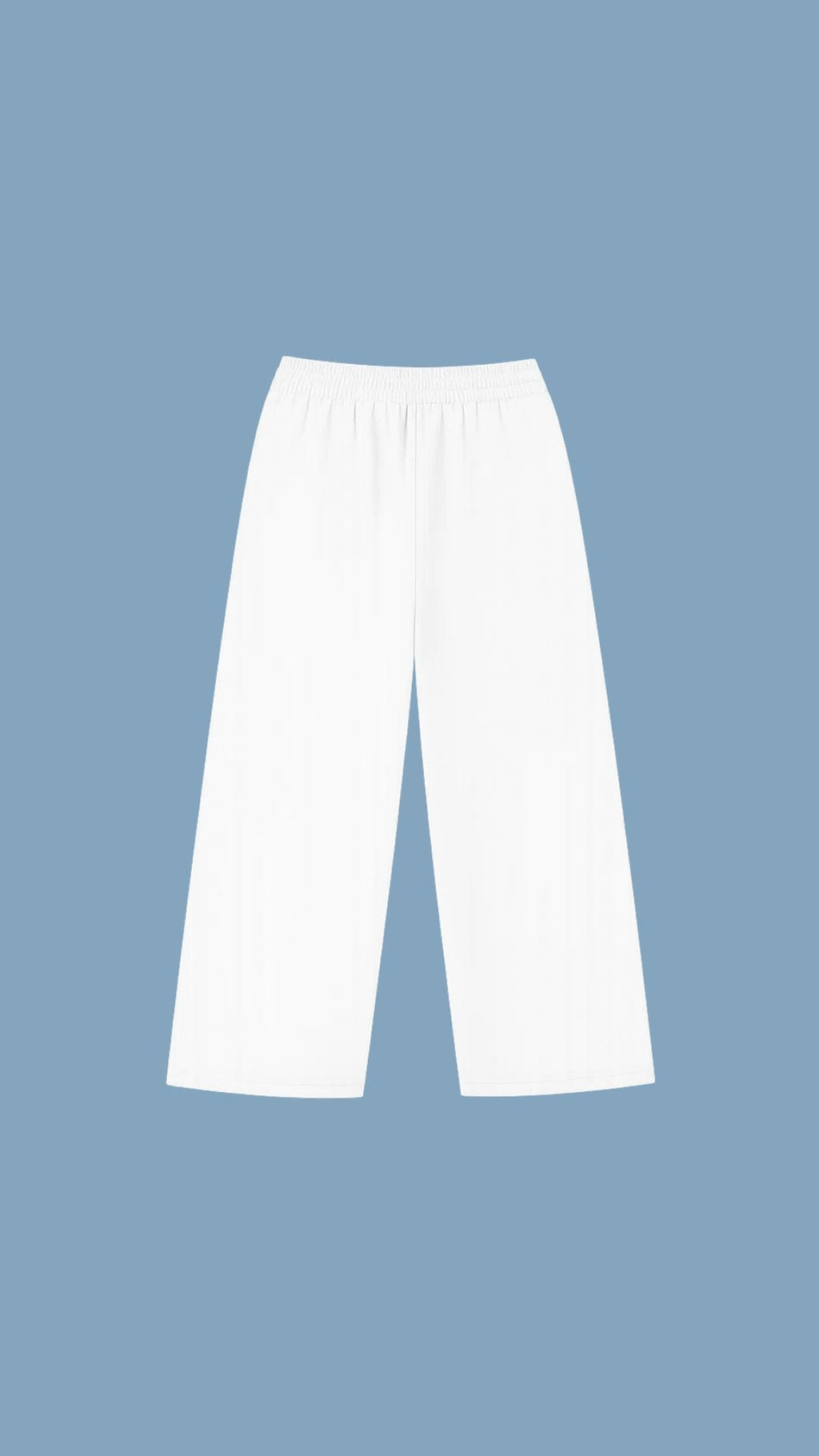 PLOTWEAR joggers - White & Light Bleu
