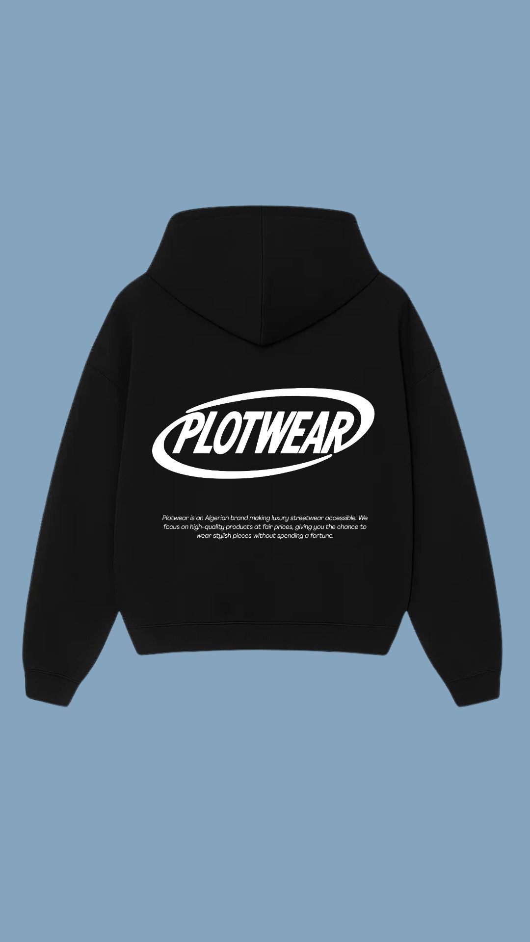 PLOTWEAR hoodie - Black