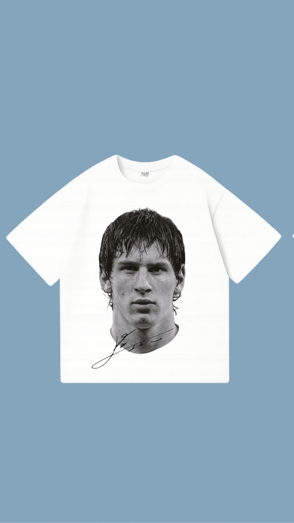 MESSI oversized shirt - White