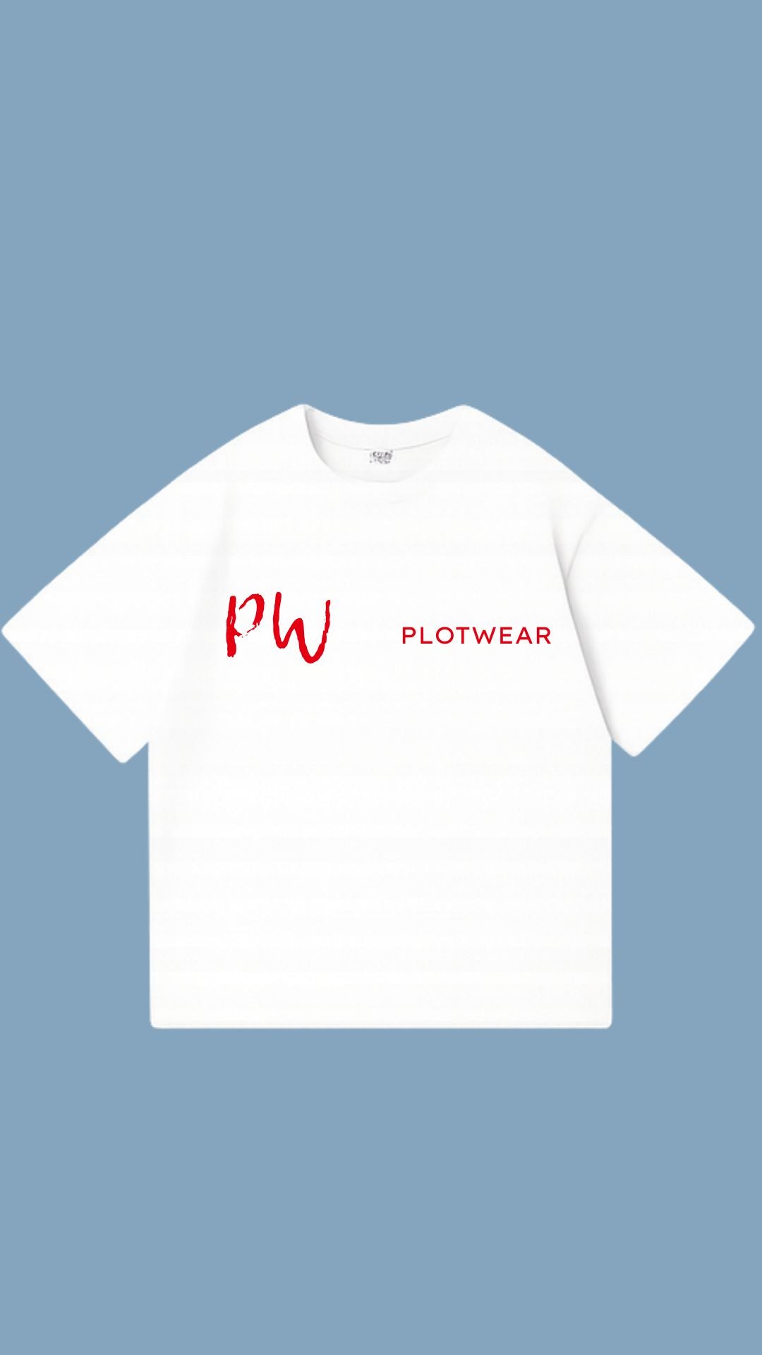 ART oversized shirt - White