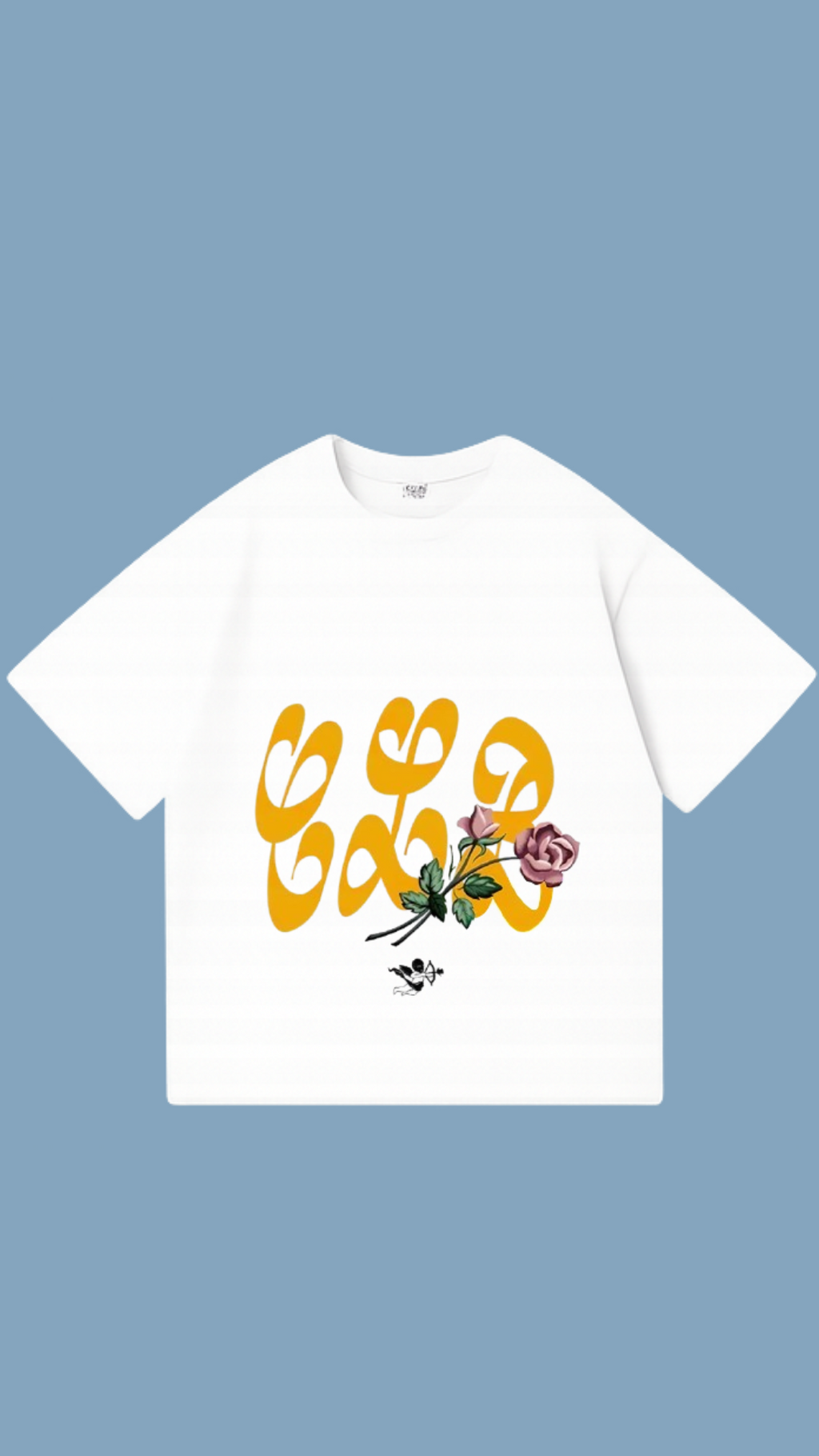 CERTIFIED LOVER BOY oversized shirt - White