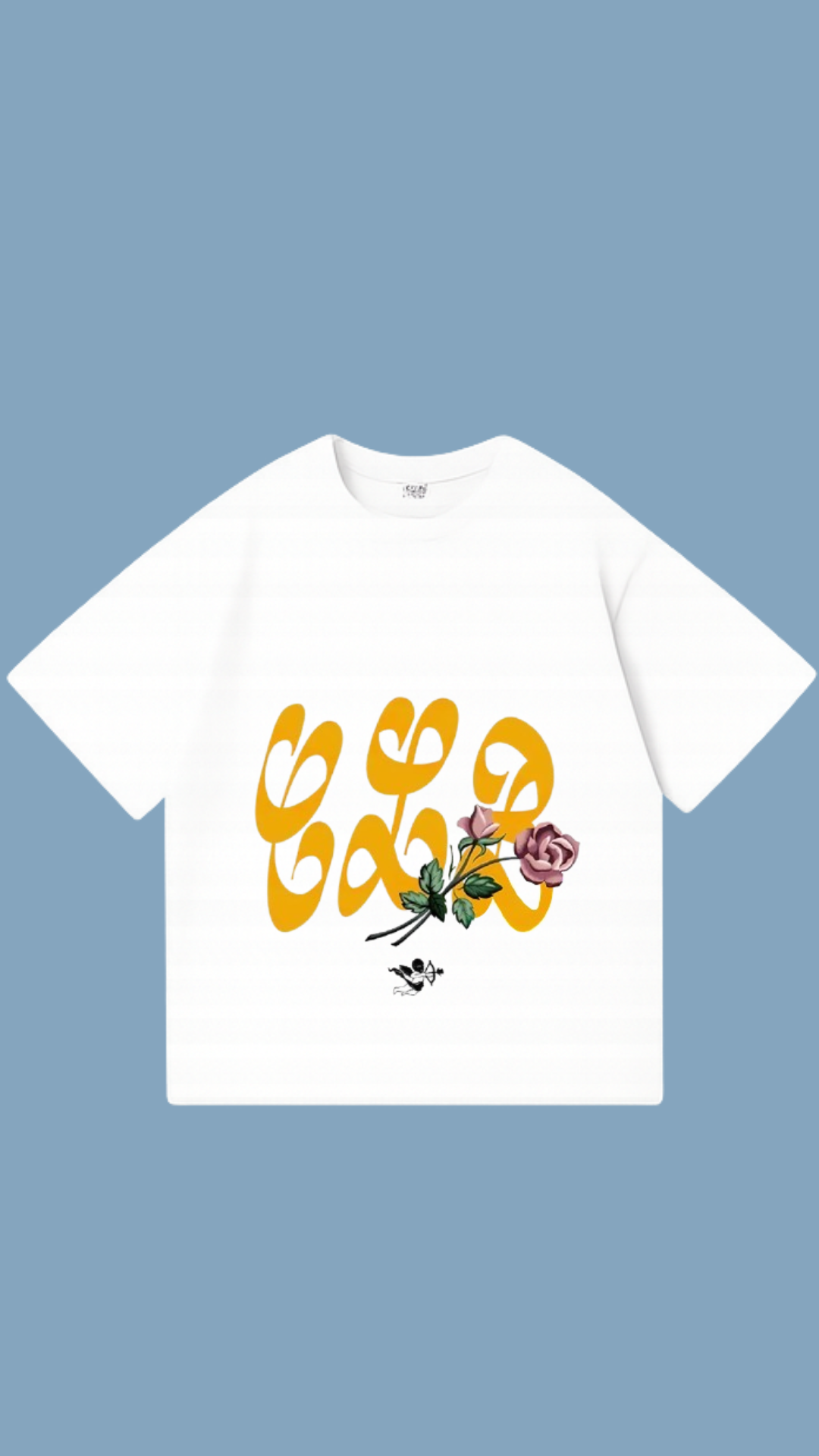 CERTIFIED LOVER BOY oversized shirt - White