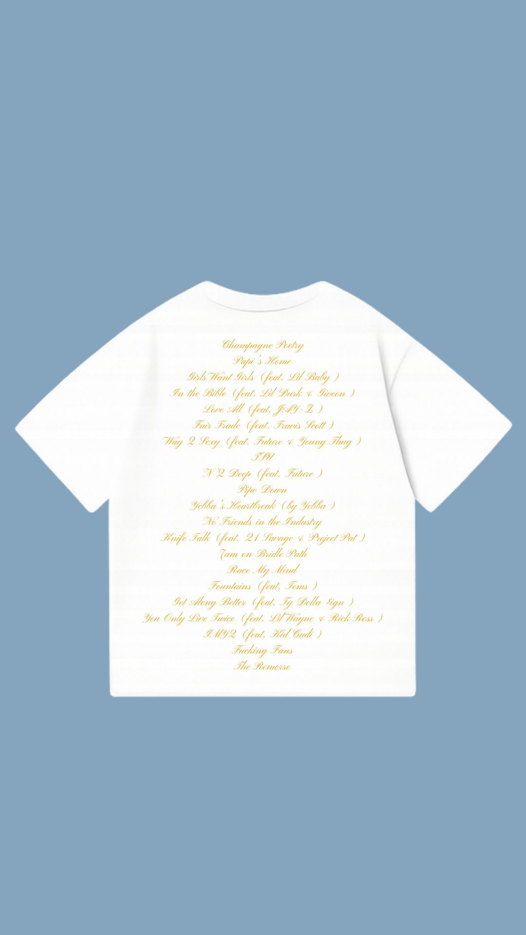 CERTIFIED LOVER BOY oversized shirt - White
