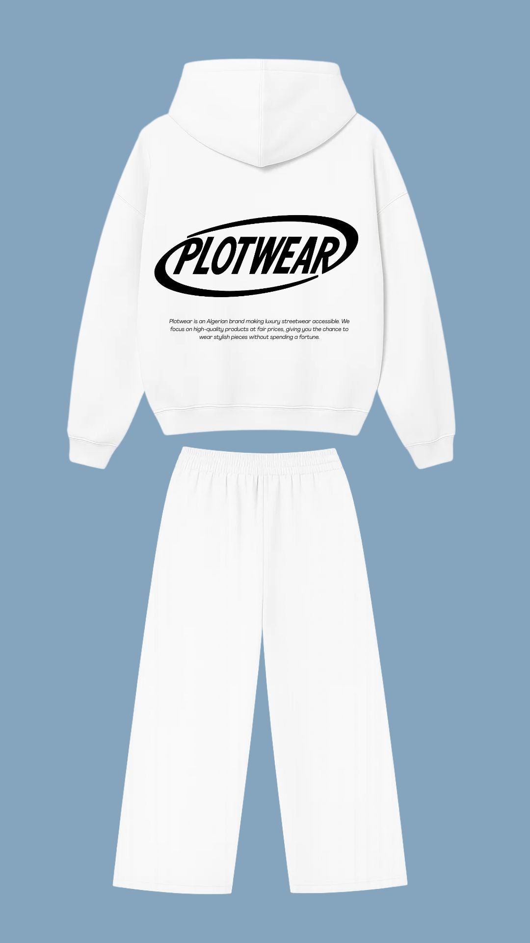 WINTER tracksuit - White