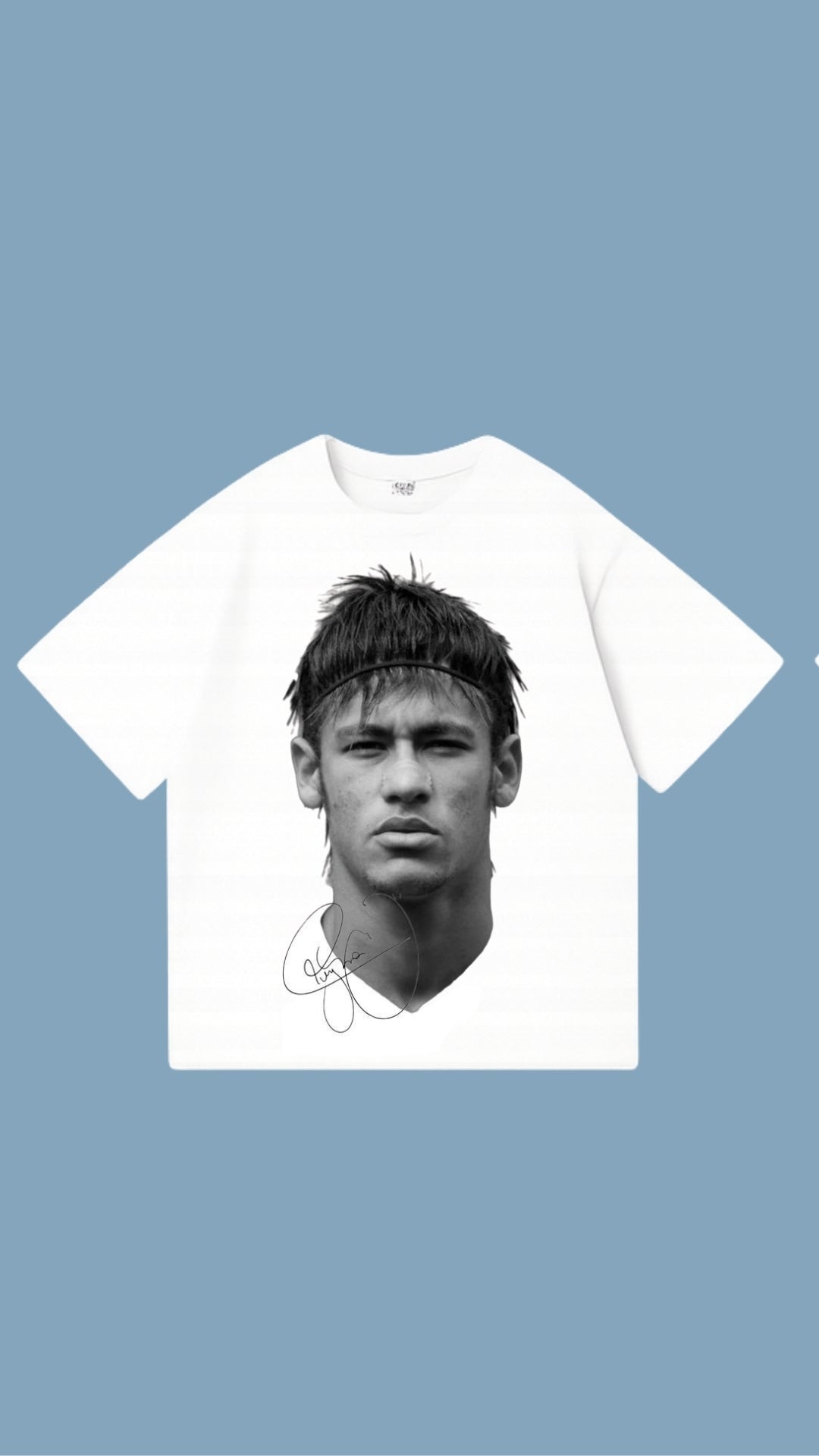 NEYMAR oversized shirt - White