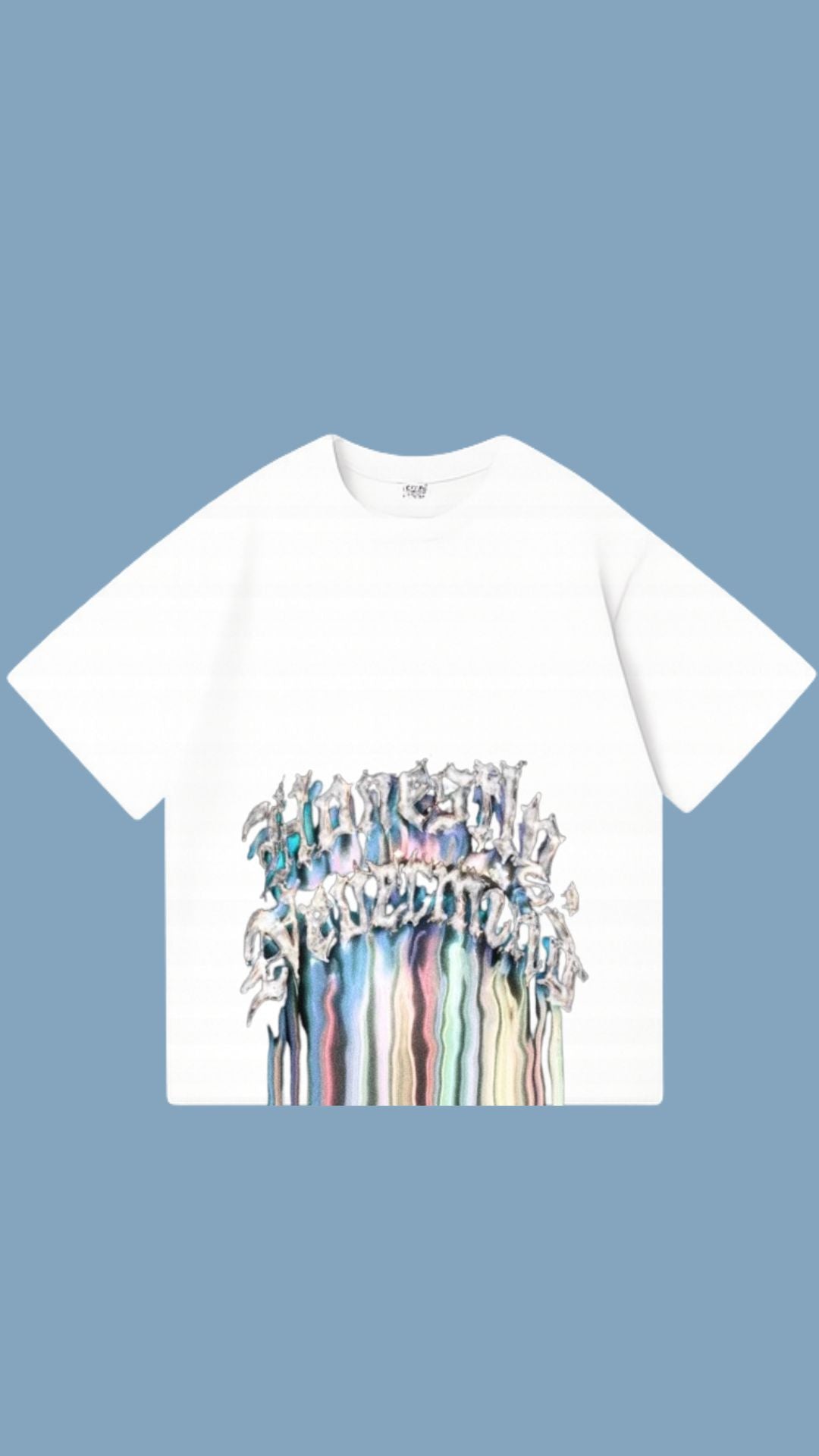 HONESTLY, NEVERMIND oversized shirt - White