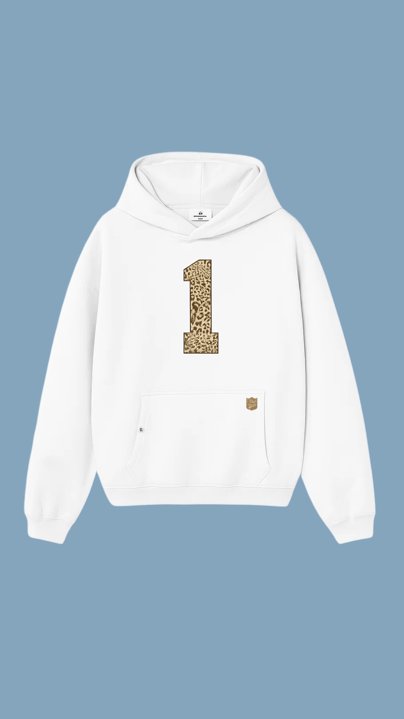 B*TCH IM THE 1 hoodie - White