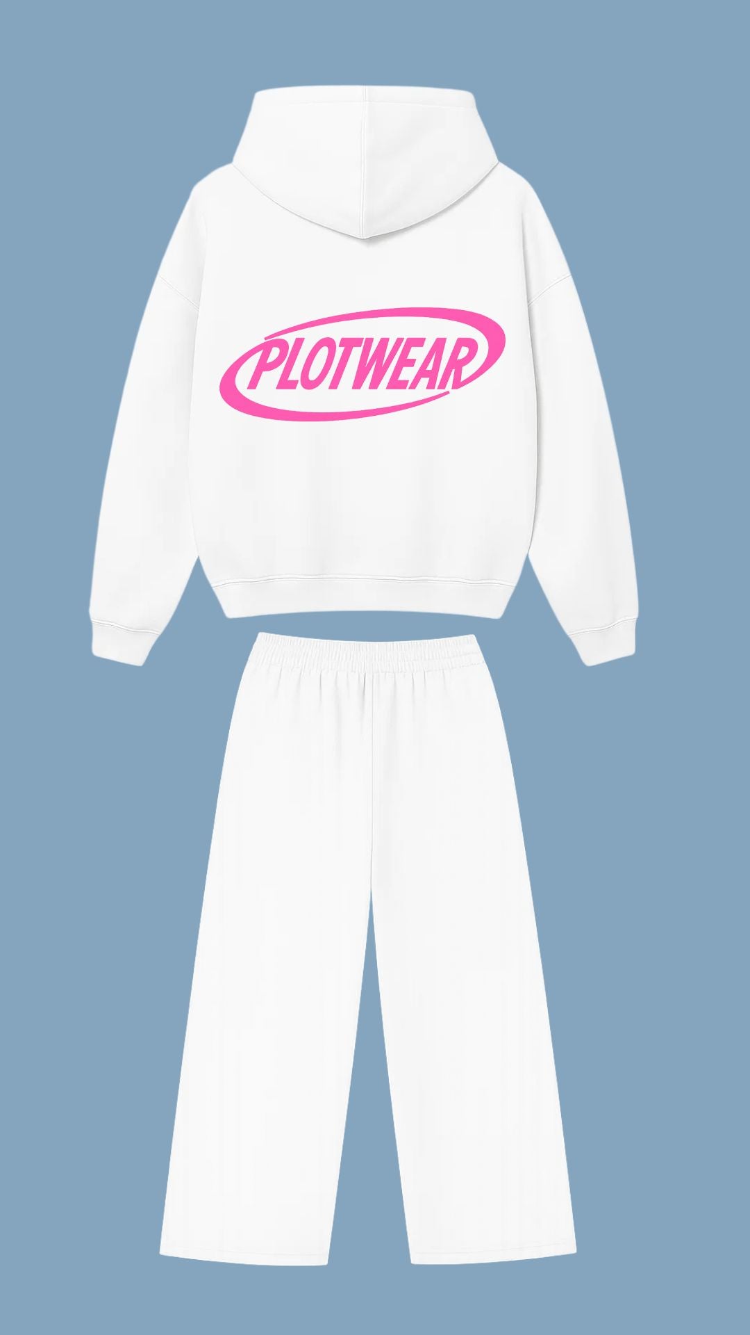 WINTER tracksuit - White & Pink