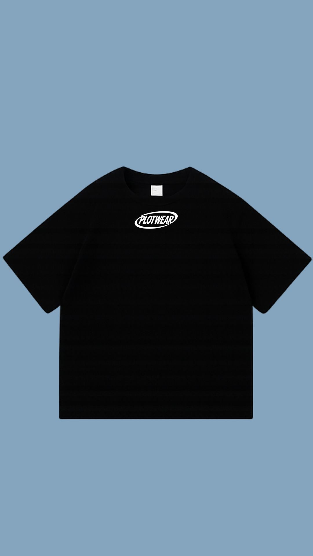 PLOTWEAR oversized shirt - Black