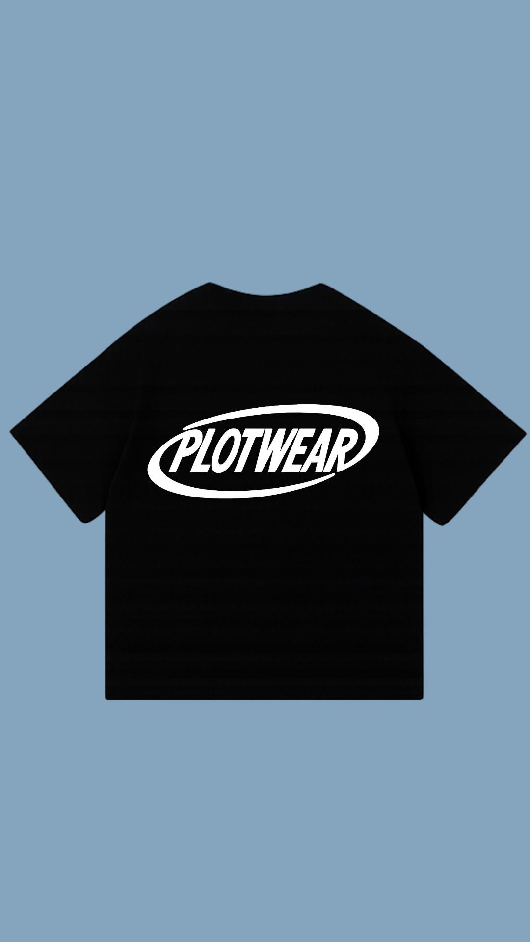 PLOTWEAR oversized shirt - Black