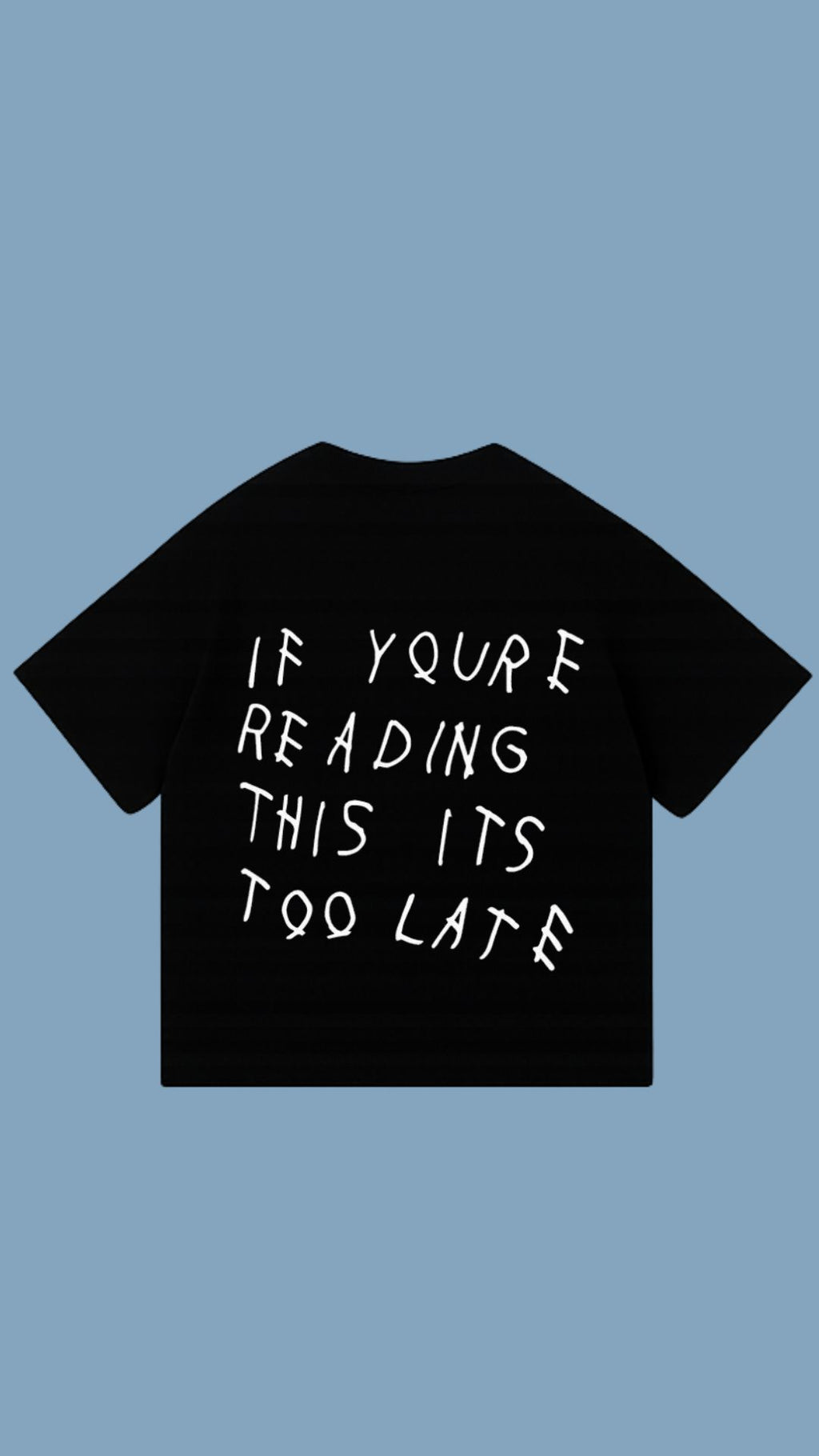 IYRTITL oversized shirt - Black