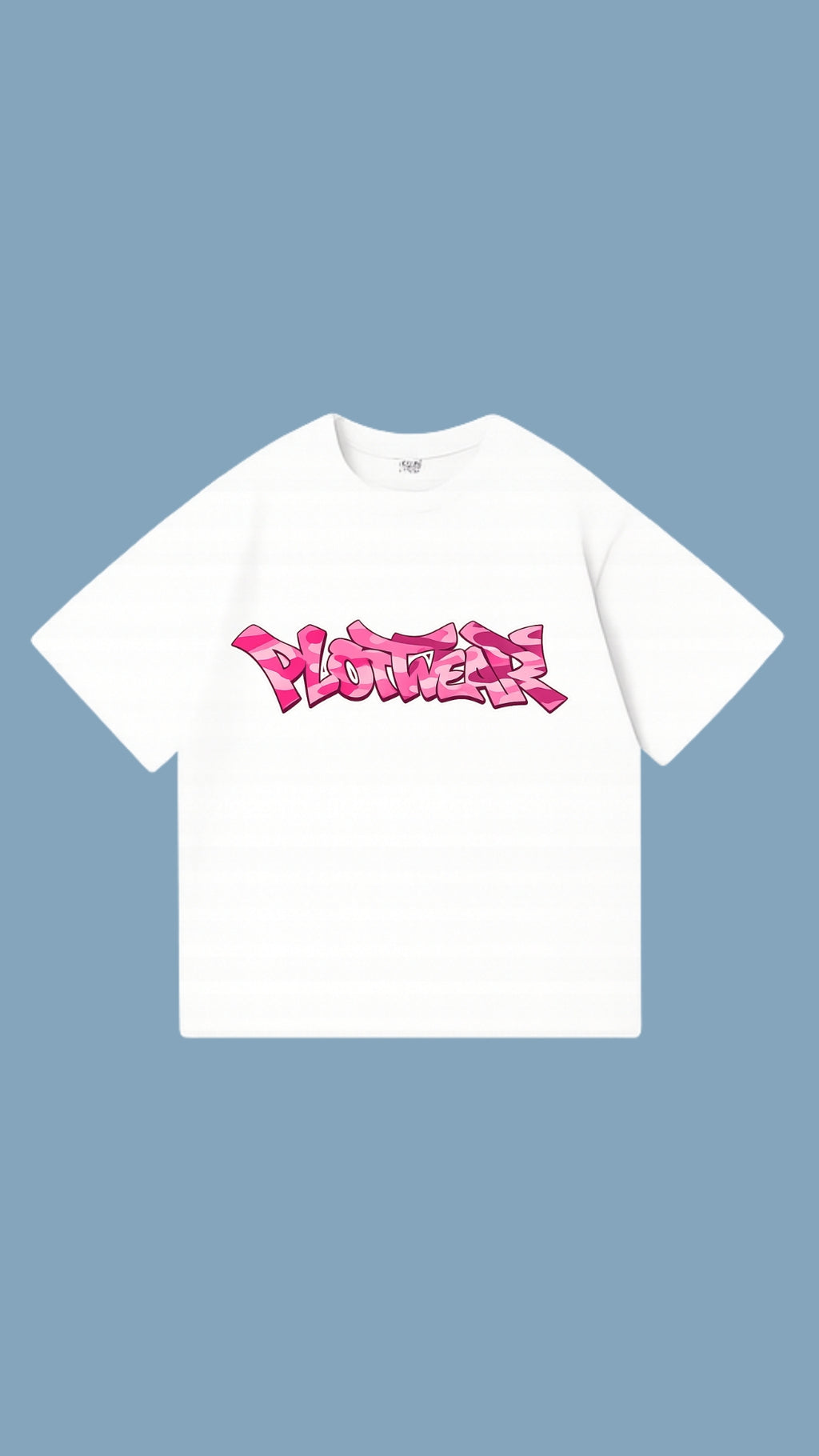 PLOTWEAR oversized shirt - White