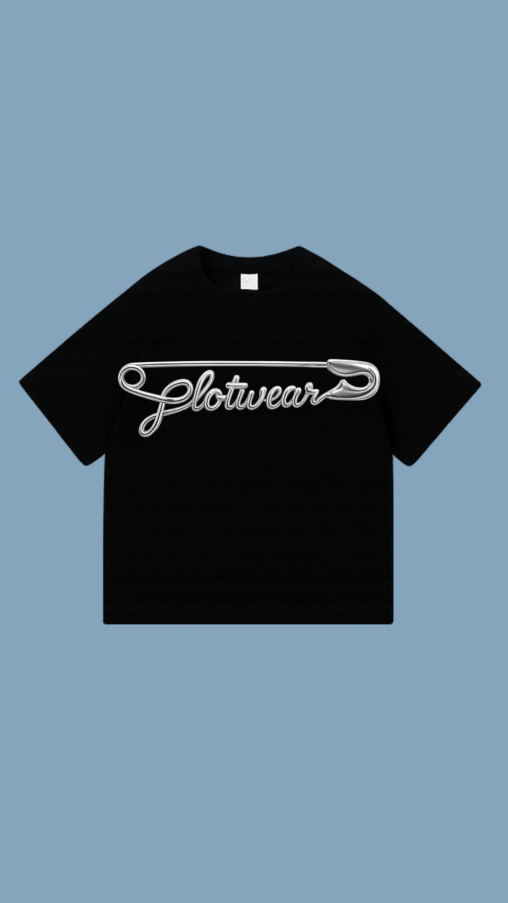 PLOTWEAR SILVER PIN shirt - Black