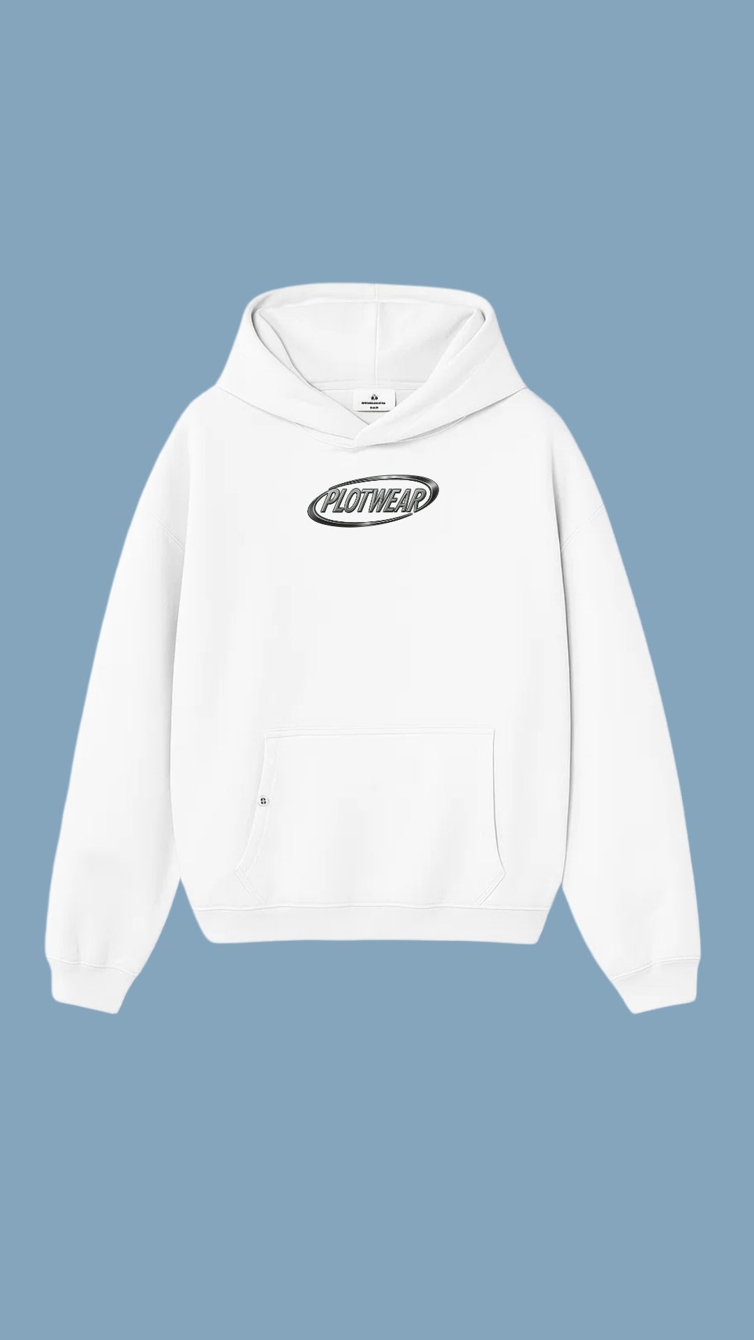 UNBOTHERED SOCIETY hoodie - White