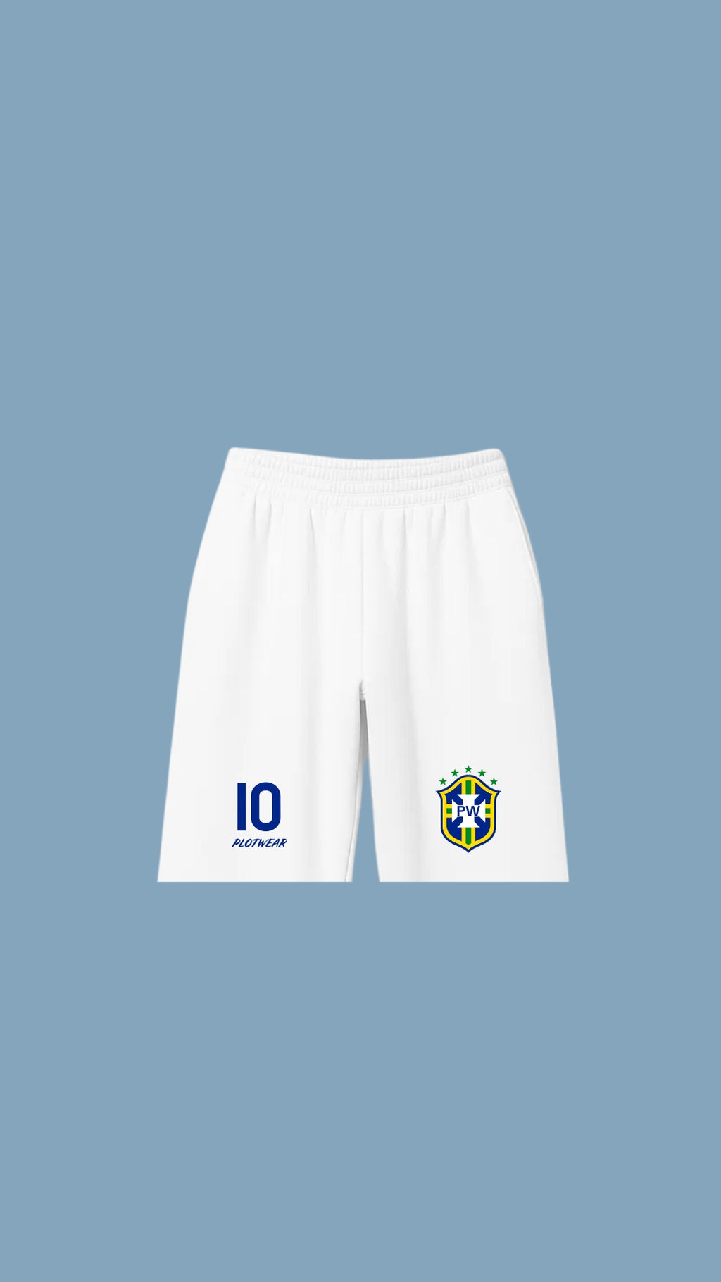 SELECEAO x PW shorts - White