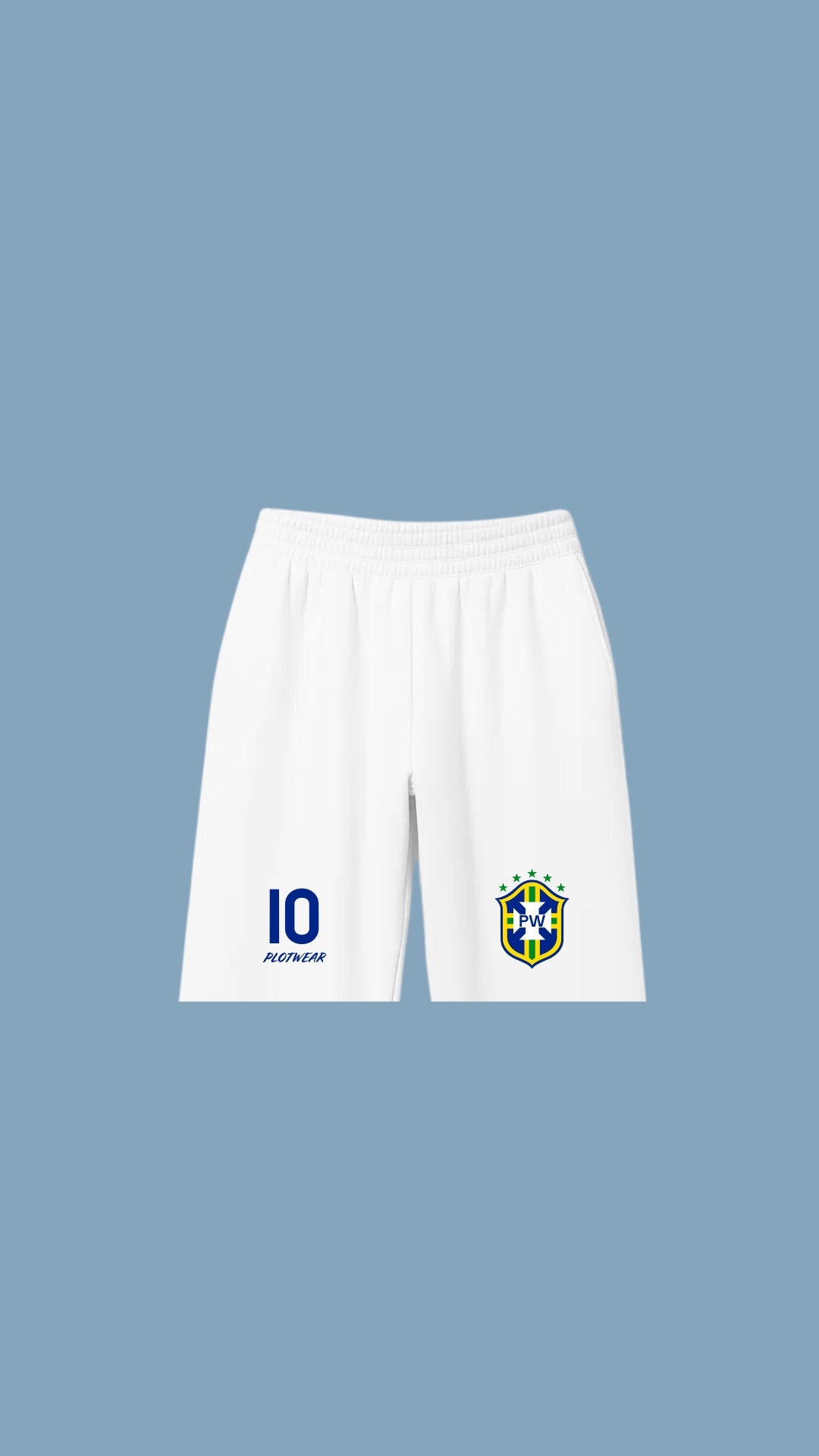 SELECEAO x PW shorts - White