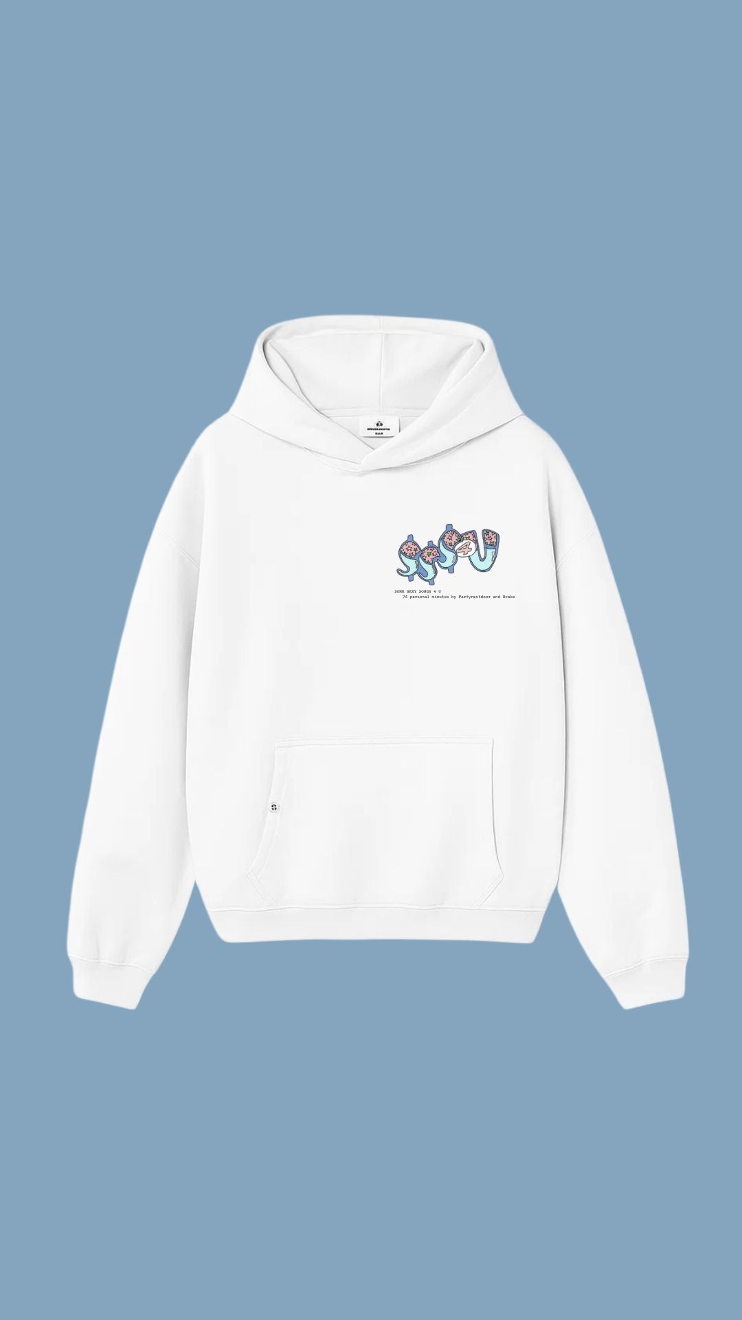 $$$4U hoodie - White