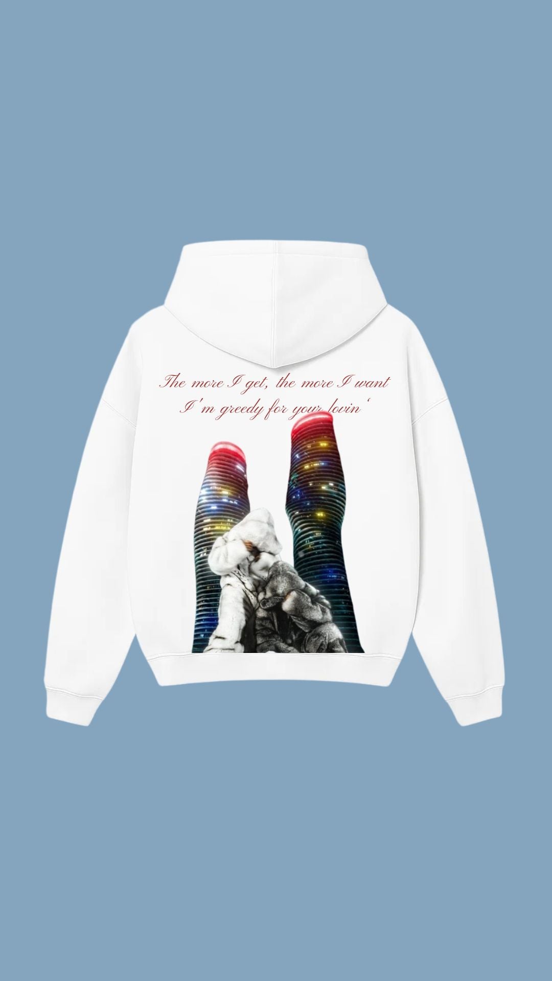 $$$4U hoodie - White