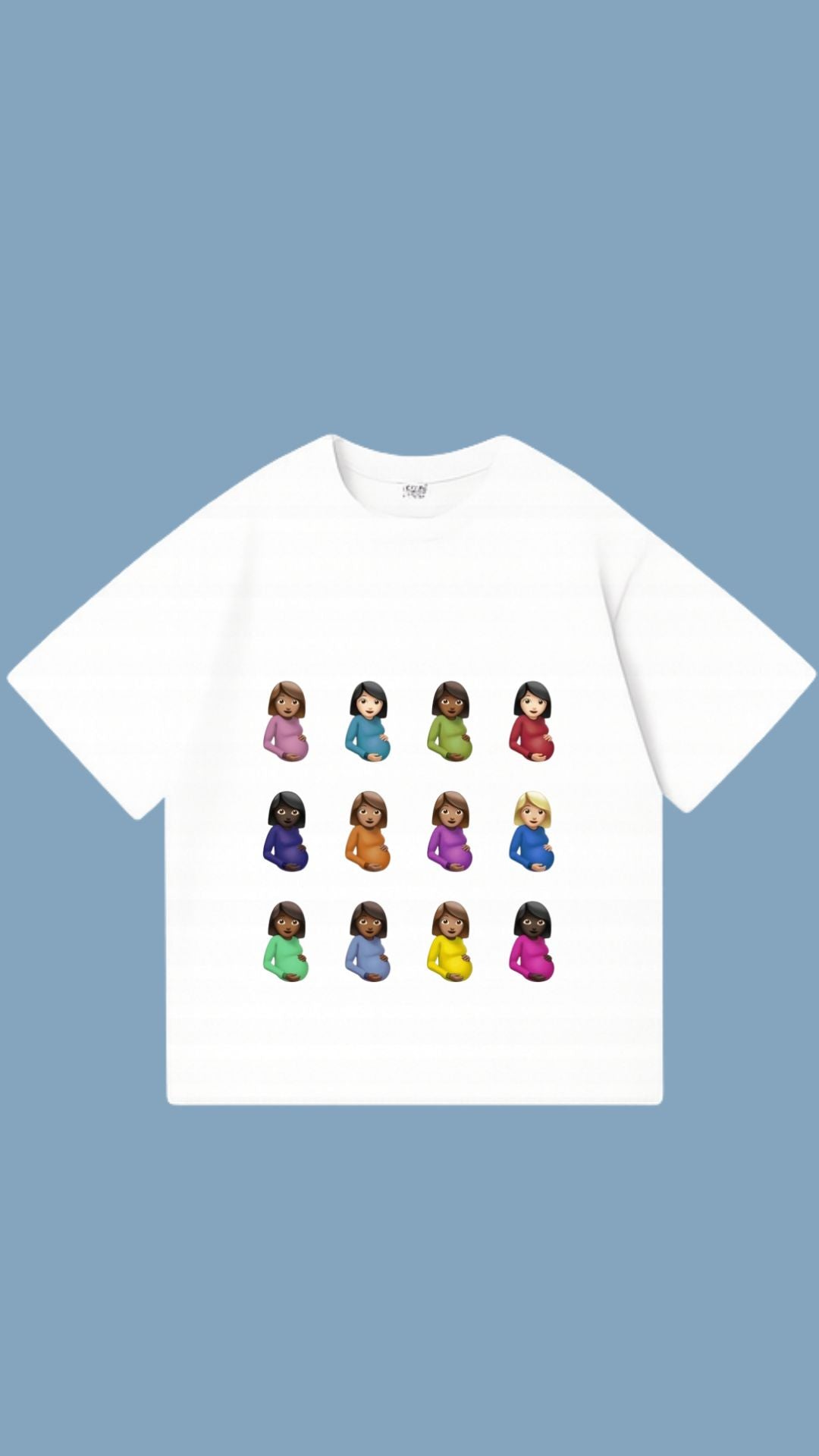 CLB ALBUM COVER oversized shirt - White