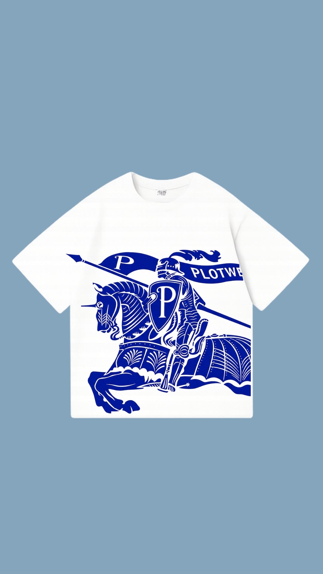 P KNIGHT shirt - White