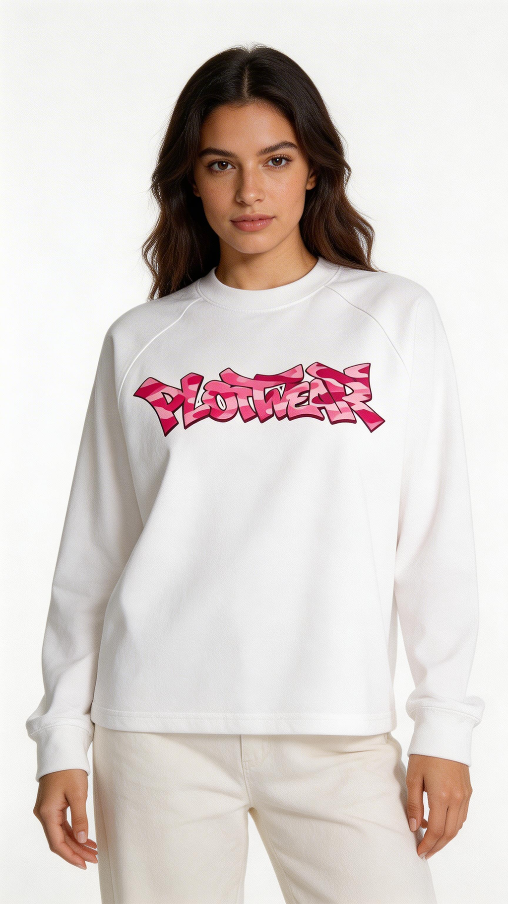 PLOTWEAR longsleeve shirt - White